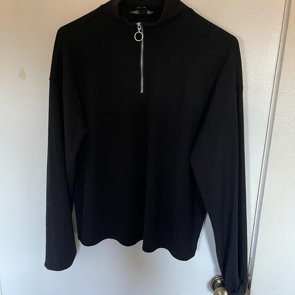 Forever21 Quarter Zip Sweater